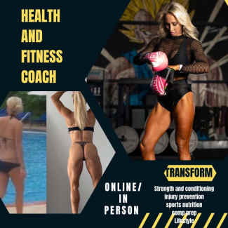 Health and Fitness Coach Online/in person