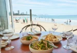 Beachfront view and Moreton Bay bug rolls