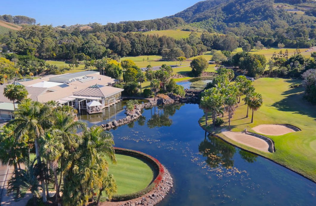 Pacific Bay Resort is Nestled between the Pacific Ocean and the beautiful hinterland rainforests