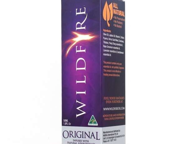 Wildfire Massage Oils – Natural 4-in-1 Body & Intimacy Oils