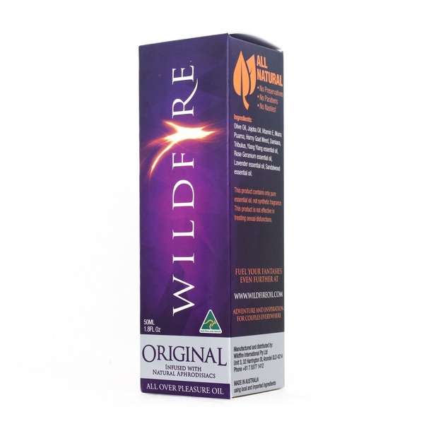 Wildfire Massage Oils – Natural 4-in-1 Body & Intimacy Oils